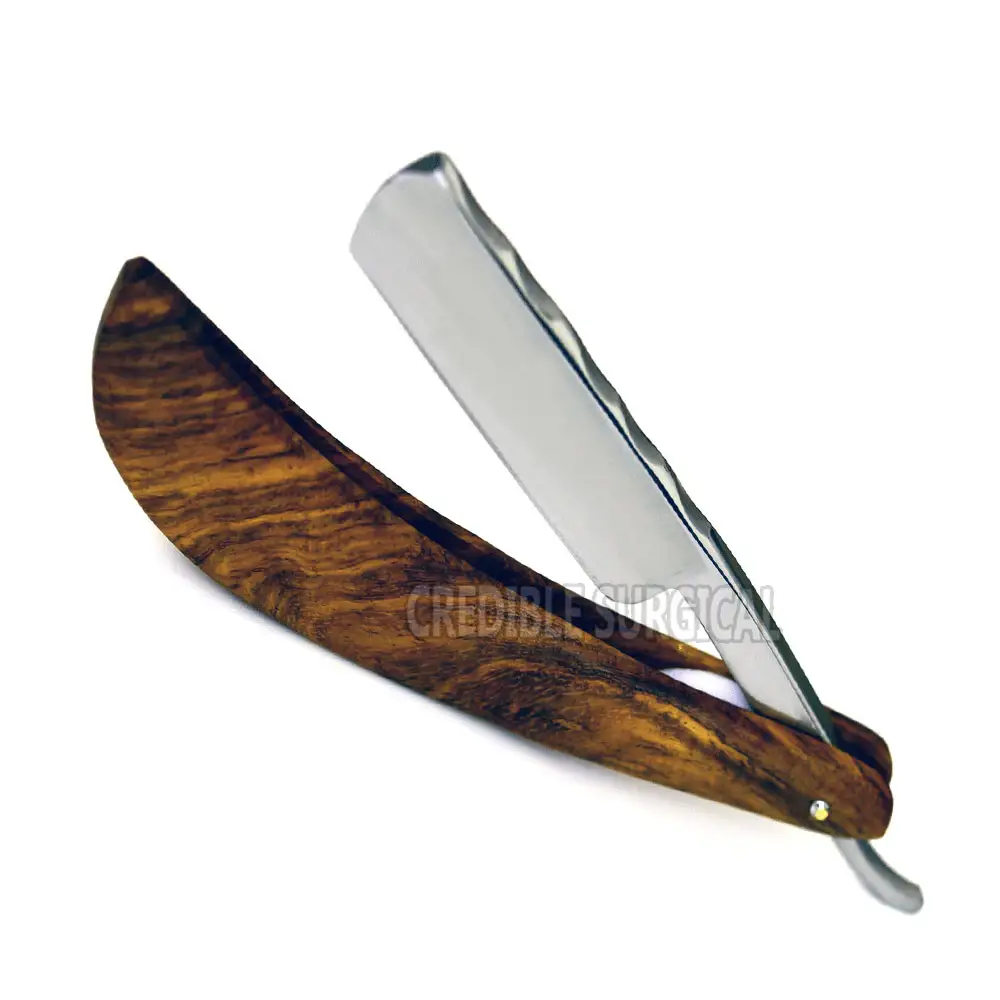 Tek bıçaklı en iyi stil ahşap ve paslanmaz çelik emniyetli tıraş jileti