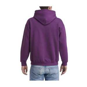 Sudadera con capucha extragrande de felpa francesa de algodón de alta calidad, sudaderas con capucha personalizadas en blanco liso de lana gruesa para hombre en diferentes tamaños - Product Image 2
