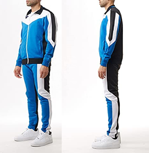 ชุดเสื้อกันลมสำหรับผู้ชาย,ชุดวอร์ม2ชิ้นกางเกงวอร์มกันลมสำหรับนักวิ่งเล่นกีฬาชุดวอร์มมีซิปแบบเต็มรูปแบบสั่งทำตามบุคลิก - Product Image 2