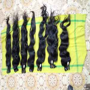 100% pas cher pleine dentelle perruque Indienne cheveux humains perruque synthétique pour faire des extensions de cheveux - Product Image 6