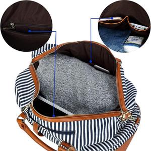 Sac de voyage léger au design unique avec compartiment séparé pour chaussures, pour hommes, femmes et athlètes, disponible à la vente - Product Image 3