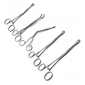 คีมปากจิ้งจกสแตนเลสสำหรับใช้ในการผ่าตัด,เครื่องมือระงับความรู้สึกคีมสายสวน - Product Image 3