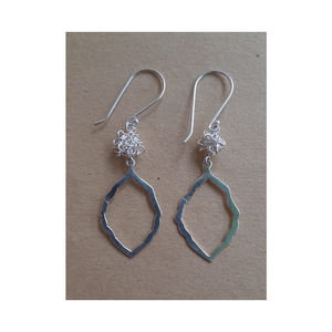 Direct Factory Supply 925 <b>Sterling</b> <b>Silver</b> Earrings Best Wedding Occasion <b>Hoops</b> From Sejal Creation-Bulk Exporter - Product Image 1