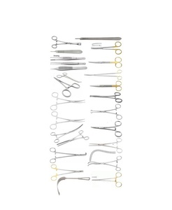 Ensemble de 20 instruments chirurgicaux, pinces d'épisiotomie gynécologiques, rétracteur, porte-aiguilles, source d'alimentation électrique, matériau plastique et métallique - Product Image 3