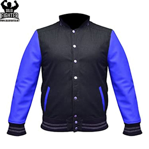 Veste universitaire réversible pour hommes de haute qualité fabriquée au Pakistan Logo personnalisé multicolore léger hiver XL col montant Style personnalisé - Product Image 4