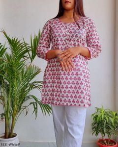 Itfabs — tunique pour femme fabriqué en inde, Top en ligne - Product Image 2