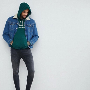Green Winter Men's Hoodie Hoody Fleece Polyester/Cotton Novelty Sweatshirt Pocket Tracksuits Casual Pullover Coat Street Wear - Product Image 3
