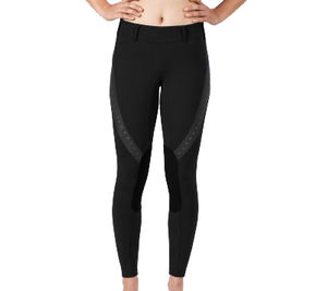 Flattering Fit Equestrian Clothing <b>Leggings</b> <b>Suede</b> Pants Custom Wholesale Technical Horse Riding Tights <b>Leggings</b> - Product Image 4