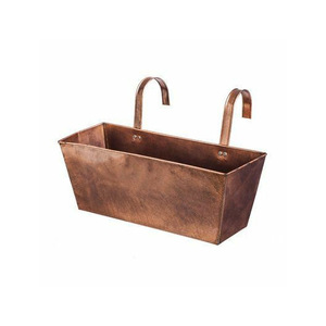 Macetero Galvanizado de Bajo Precio con Soporte, Gran Calidad, Diseño Increíble, Decoración para Sala de Estar, Juego de 2 Macetas Hechas a Mano - Product Image 2