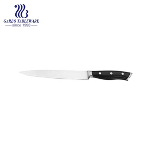 Juego de cuchillos de cocina <span class=keywords><strong>Garbo</strong></span> de 5 piezas con bloque de madera Juego de cuchillos de cubiertos de acero inoxidable YANGJIANG de alta calidad con mango negro - Product Image 3