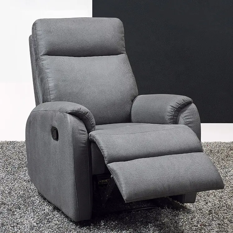 Fauteuil inclinable en tissu, manuel, confortable et Cool, 1 siège, idéal pour un salon