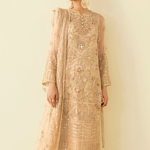 Vestido de fiesta de manga larga para mujer, bordado personalizado, venta al por mayor - Product Image 5