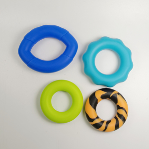 OEM سيليكون قابض يدوي جولة شكل اليد القبضات حلقة المعصم تطوير العضلات - Product Image 2