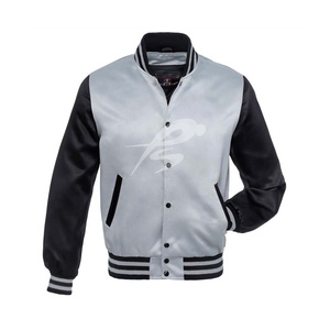 Men's 2026 Winter Jackets Casual Bomber Satin Customized Jacket Windproof Winter <b>Lined</b> Warm Windbreaker <b>Coat</b> Outwear - Product Image 1