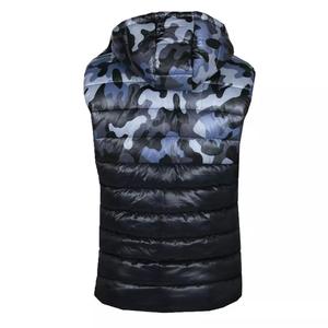 Usine directe taille personnalisée M-3XL 100% Polyester imperméable à capuche bulle Bomber veste fermeture à glissière pour hommes hiver grande taille - Product Image 6