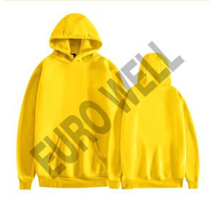 Offre Spéciale sweats à capuche de gym avec logo personnalisé 100% coton veste de fitness souple extensible orange vif avec doublure - Product Image 3