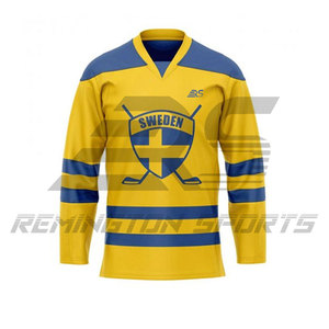 Vente en gros de qualité supérieure, uniformes de hockey sur glace souples et confortables, maillots d'équipe, vêtements de sport d'extérieur, uniforme de hockey sur glace uni - Product Image 3