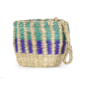 Violet Seagrass balcon suspendu planteur rustique extérieur décor mur planteur Kit grossistes jardin Seagrass plantes Pots pour la maison - Product Image 2