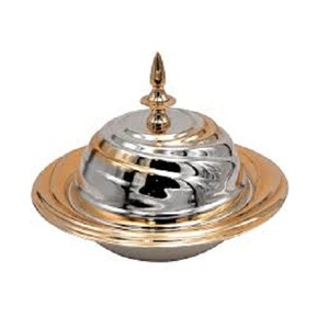 Vaisselle de la plus haute qualité Plat de service Design classique en acier inoxydable Plat de chauffe-plats pour la maison Hôtel - Product Image 1