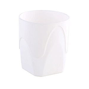 Vaso Redondo Tradicional de Plástico de 300 ml de Buena Calidad, Apto para Microondas, Libre de BPA - Product Image 3