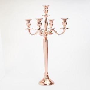 Solid Aluminium <b>CanDELABRA</b> Candle Holder Classic Design Metal Tea Light Stand for Weddings and Christmas Low Price Styles - Product Image 3