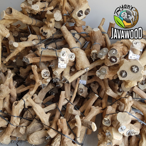 2020 nouveau Design Nature bois suspendu échelle pour animaux de compagnie support solide motif jouer jouets oiseau perche support d'Indonésie - Product Image 4