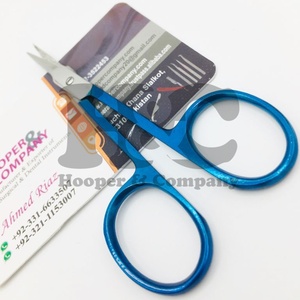 Nuevo diseño, tijera azul, tijeras para cutículas de acero inoxidable, tijeras para uñas de Plasma, Tijera para uñas, logotipo sostenible, oferta de embalaje, logotipo láser - Product Image 2