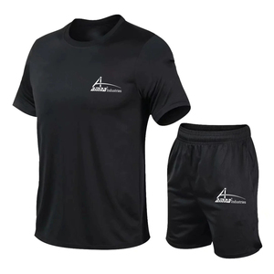Ensemble d'été avec logo personnalisé pour hommes, streetwear surdimensionné, plusieurs couleurs avec joggeurs, garçons - Product Image 5