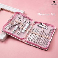 AL FARDAN Kit de Manucure de Haute Qualité en Acier Inoxydable Japonais, Coupe-Ongles, Pince à Cuticules, Outil de Soin des Pieds, Ciseaux pour Peaux Mortes