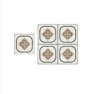 ตกแต่งห้องนั่งเล่นกระเบื้องปูพื้นเคลือบเงาเซรามิก 40x40ซม - Product Image 1