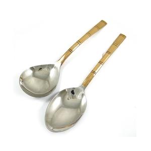 Juego de cubiertos de metal para servir, cuchillo de diseño creativo para bodas, cuchara, tenedor y esparcidor, juego de cubiertos de mesa para restaurante de Hotel - Product Image 1