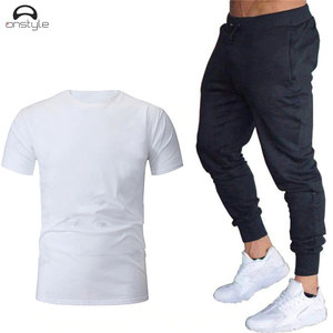Ropa de fitness Conjuntos deportivos para hombres Sudadera con capucha rosa de algodón de manga larga con chándal joggers - Product Image 4