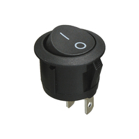 Interruptor Basculante Redondo 6A/10A/16A 125VAC/250VAC /ECE/CQC Certificado, Temperatura de Funcionamiento 25-85C