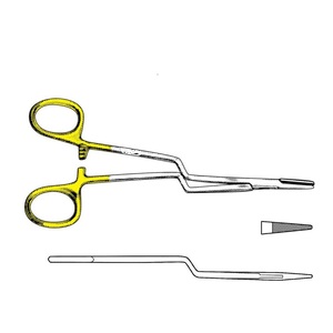 Porte-aiguilles t.c, pour appareil chirurgical en acier inoxydable, 1 pièce, porte-aiguille, scanlan - Product Image 2