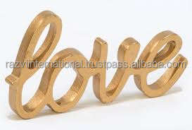 Presse-papier en bois Artisanat en métal artisanal Forme carrée Design moderne simple Décoration de table Presse-papiers - Product Image 3