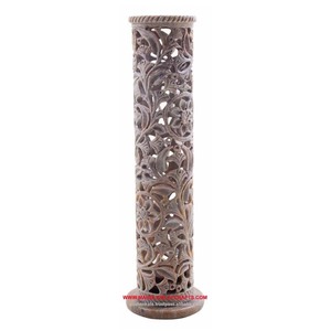 Quemador de Incienso de Piedra de Savia en Forma de Torre - Product Image 1