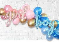 Ballons de fête de qualité supérieure, rose, bleu, doré, pour révélation de sexe, Thanksgiving, célébration de bébé, directement du fabricant