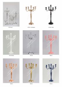 European Handmade Aluminum Creative Silver Candle Stand with <b>Black</b> Tabletop Embossing Printing for Christmas Weddings Home Decor - Product Image 5