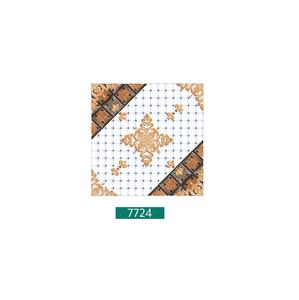 Carrelage en porcelaine polie à surface lisse de couleur noire et blanche 40x40cm - Product Image 6