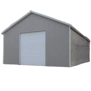 High quality Prefab custom portable metal steel large carport and garage kits