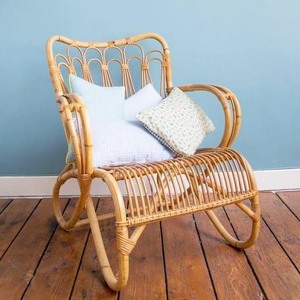 Silla de mimbre cómoda y relajante, asiento de mimbre de Vietnam - Product Image 2