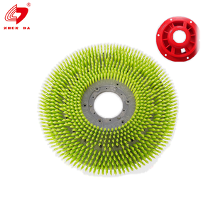 Brosse à récurer rotative à usage moyen de 13 pouces, matériau plastique neuf - Product Image 3