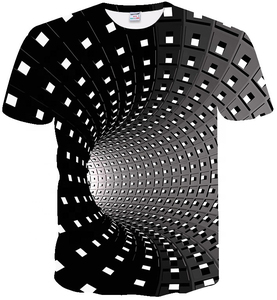OEM-Camiseta de alta calidad para hombre, camisa con diseño personalizado de poliéster 100%, Logo de sublimación 3D, venta al por mayor - Product Image 1