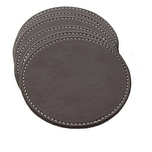 Posavasos de cuero de buena elección de calidad superior para bebidas Alfombrillas y almohadillas perfectas - Product Image 1