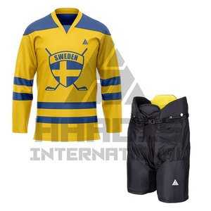 Vente en gros de conception de sublimation pour hommes, uniforme de hockey sur glace à bas prix, uniforme de hockey sur glace de qualité supérieure - Product Image 1