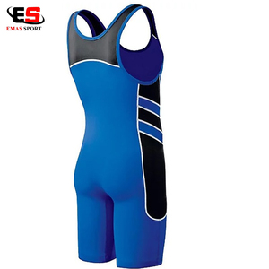 Chaleco de Halterofilia y Singletes de Lucha Libre Hechos a Medida, 100% Poliéster, Alta Calidad, Estilo Unisex Moderno 2024, Colores y Logotipo Personalizados - Product Image 2