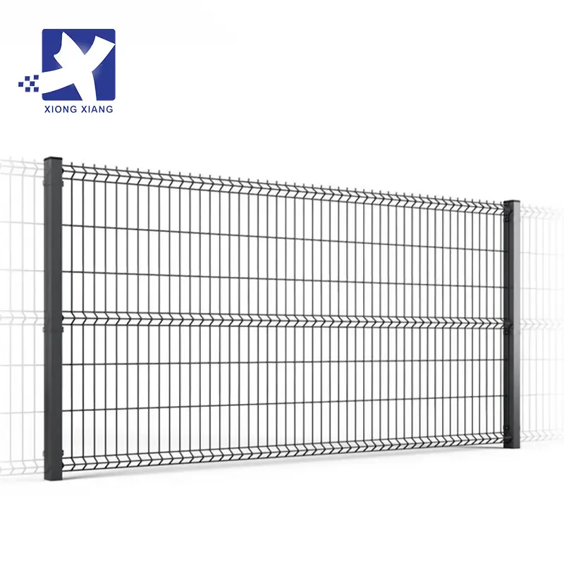 Panneau de clôture en maille galvanisée à chaud, 3d, portes extérieures, panneau de clôture