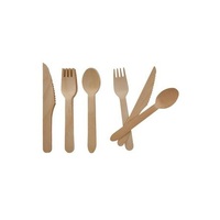 Ensemble de couverts à poignée design Table à manger en bois et décoration de cuisine Couverts Outils à salade en bois Motifs multicolores