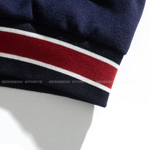 เสื้อแจ็กเก็ตเบสบอลปักลายเนื้อผ้าฝ้ายเบาเสื้อแจ็กเก็ตสีดำสำหรับใส่ในฤดูหนาวงานตามสั่ง2021 - Product Image 6