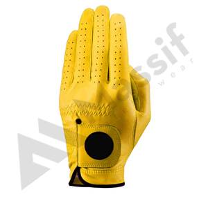 Gants de golf en cuir de mouton Cabretta de qualité supérieure, toucher doux, adhérence professionnelle, logo personnalisé OEM, vente en gros - Product Image 5